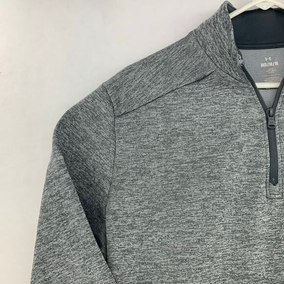 Under Armour Men's Fleece Twist Quarter Zip Pullover Size M - Picture 6 of 15